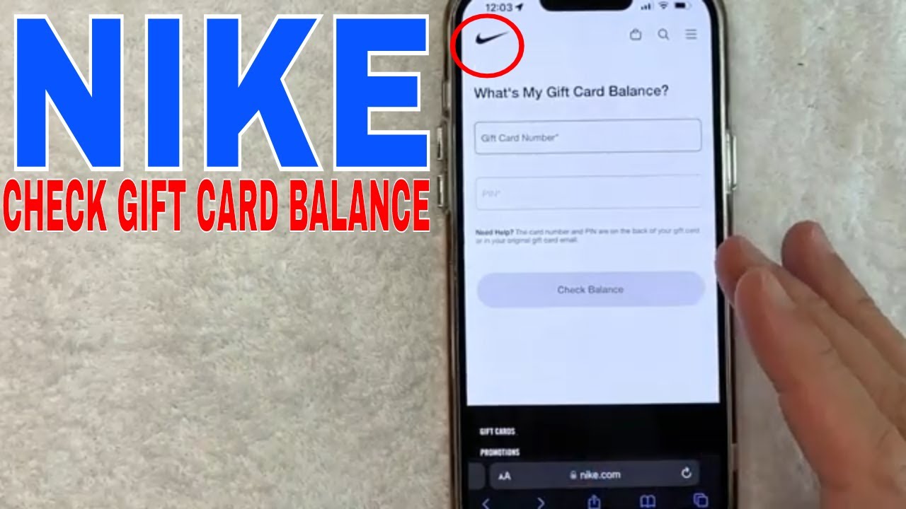 ✓ How To Check Nike Gift Card Balance 🔴 -