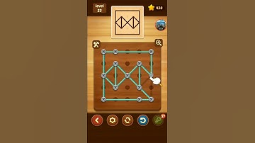 line puzzle string art Juniper level 23