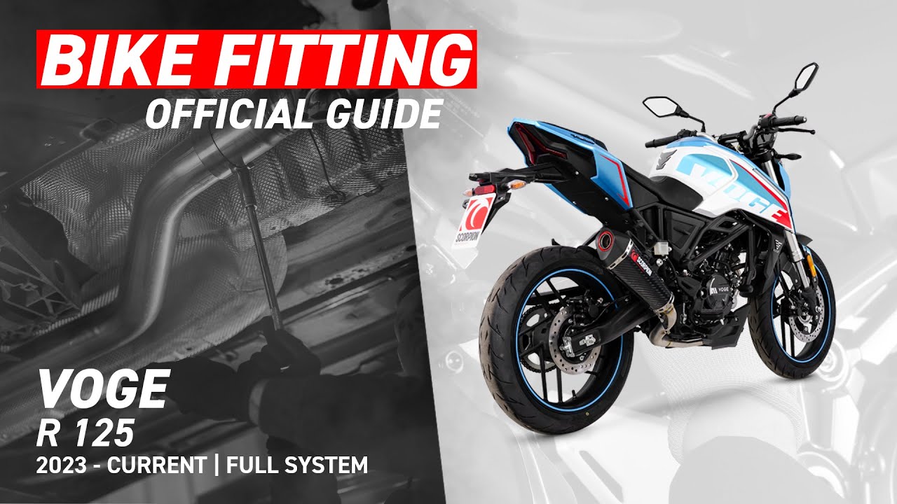 VOGE R 125 Scorpion Exhaust Fitting Guide