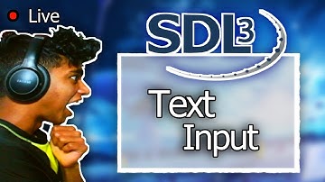 "Text Input" in SDL3 C++ |100 days of C++ (Days 73/100) | 250 Days of Programming (Day 79/250)