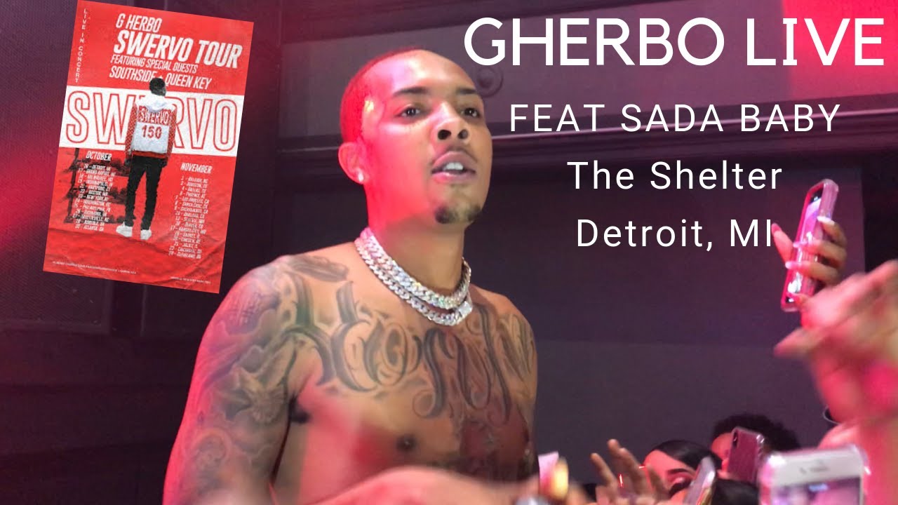 G Herbo & Sada Baby LIVE Performance In Detroit