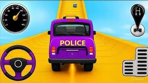 Crazy Bus Mega Ramp Impossible Racing Bus Stunts Impossible Tracks Android Gameplay video P-09