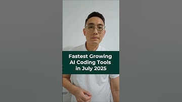 Fastest Growing AI Coding Tools in July 2025