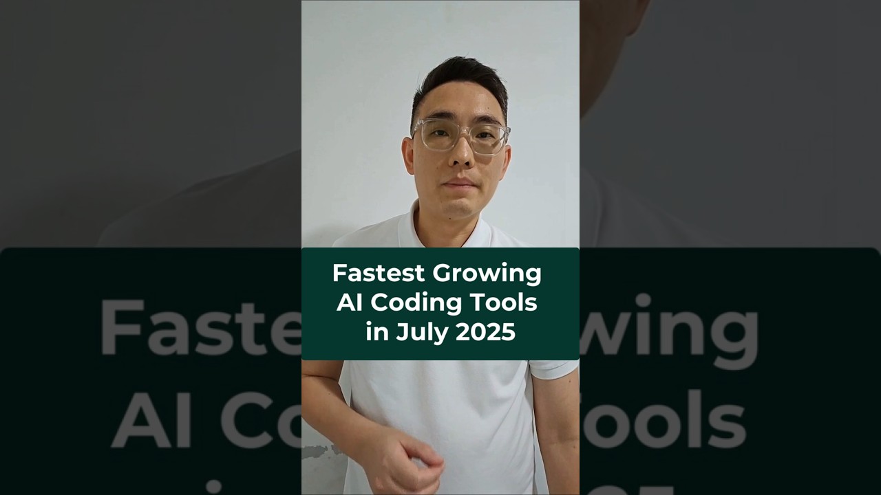 Fastest Growing AI Coding Tools in July 2025