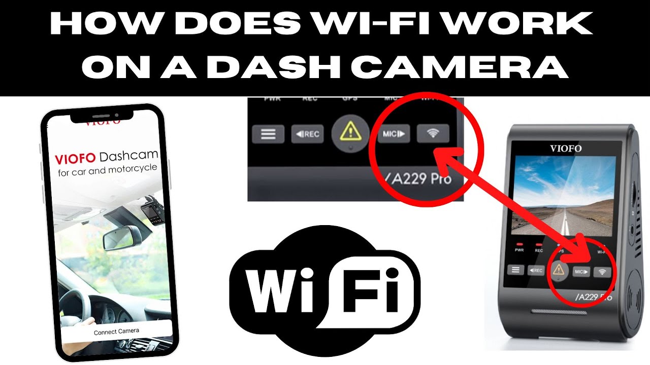 How does Wi-Fi work on a dash camera? - YouTube