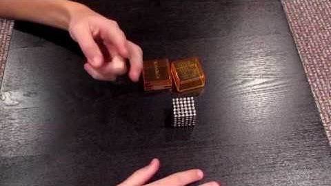How to make the cube (Buckyballs)