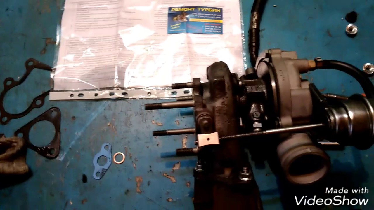 Установка турбины форд транзит - YouTube