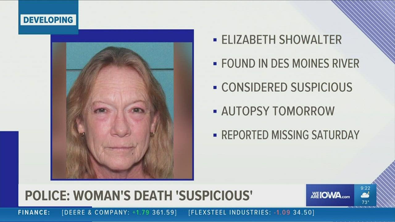 Missing Ottumwa woman's body found in Des Moines river, police ...
