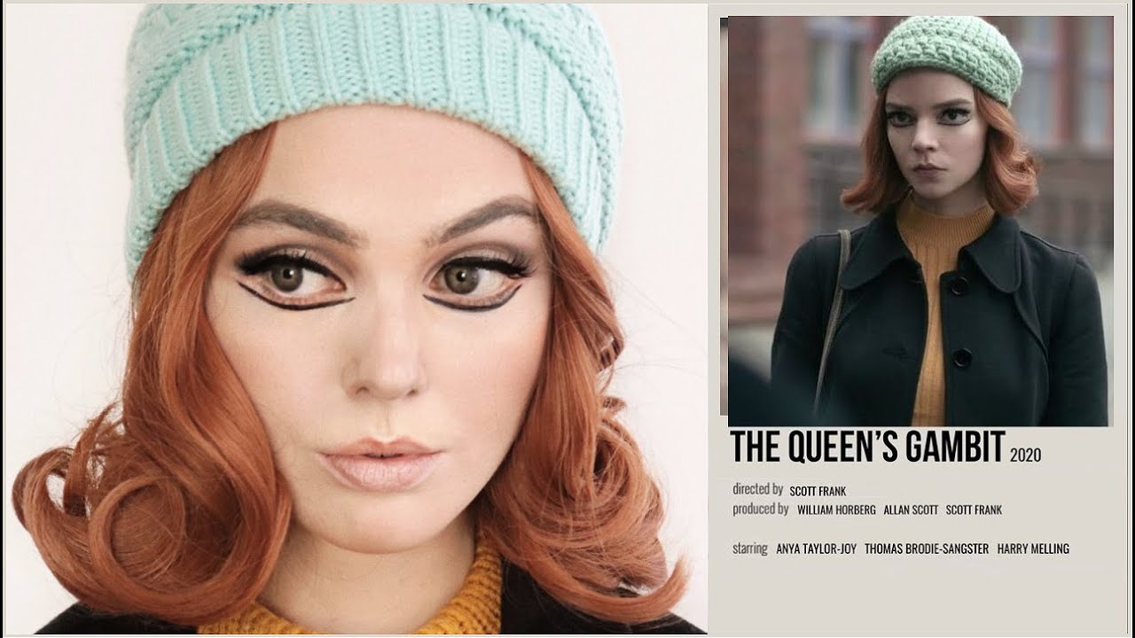 How To Recreate Beth Harmon's Makeup Looks From The Queen's Gambit