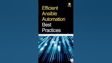 Efficient Ansible Automation: Best Practices #shorts #devops