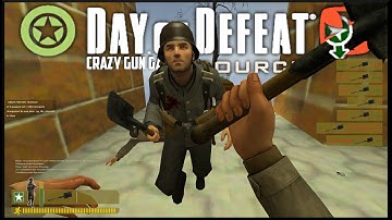 Day of Defeat Source 2020 Multiplayer Crazy Platoon Gun Game Gameplay | 4K