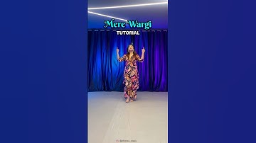 Dance Tutorial : Mere Wargi | Learn Punjabi Dance | Chahat Vaish #trending #punjabisong