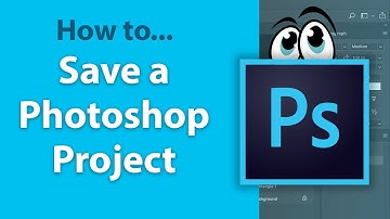 Save a photoshop .psd project (Photoshop Basics)