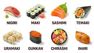 Celebrity Every Sushi Explained — Nigiri, Maki, Sashimi & More #sushi Profile