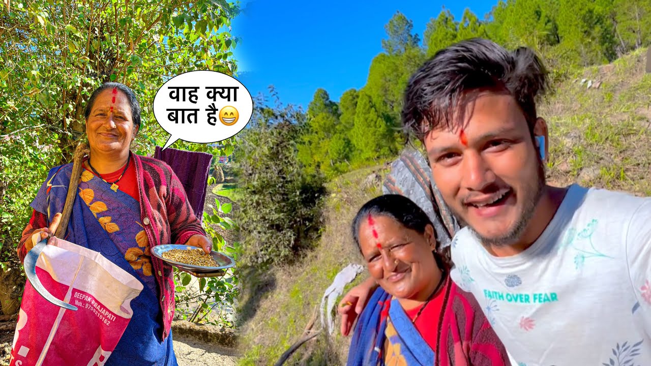 First Vlog In Pahadi Language With Subtitles😁 - YouTube