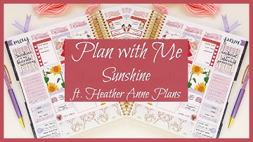 PWM ||  Vertical || Sunshine ft. Heather Anne Plans // Plan with Juli