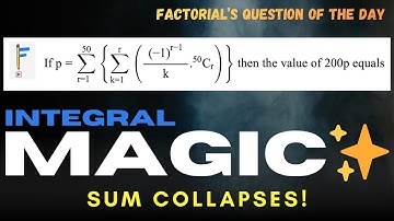 JEE Advanced: Nested Sum Collapses With One Elegant Idea!