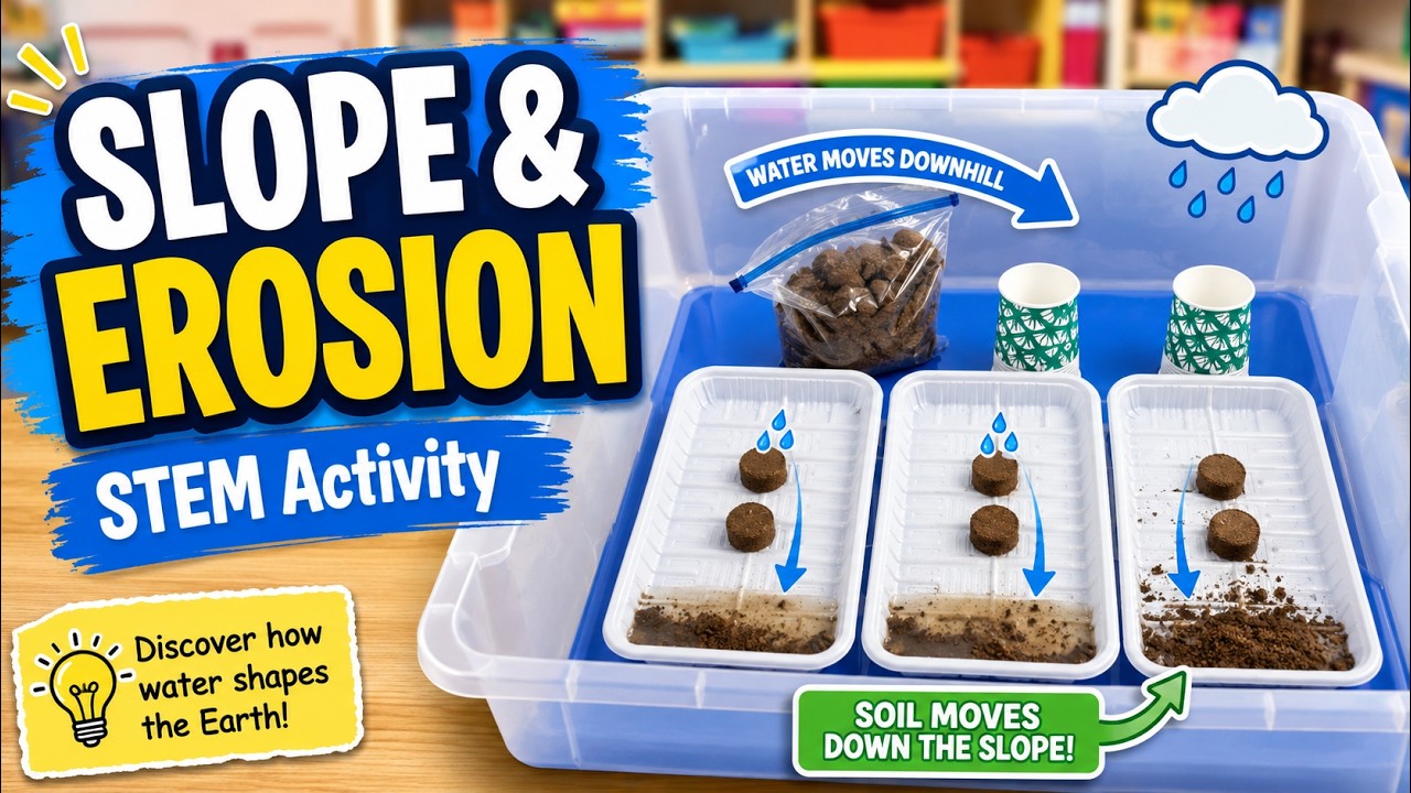 Erosion Science Experiment For Kids