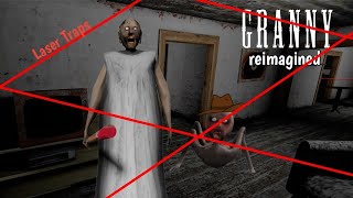 Granny Reimagined In Extreme Mode With Slendrina Child And Laser Traps Granny Gameplay