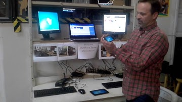 InterConnection.org MultiPoint demo on Android tablet and iPhone