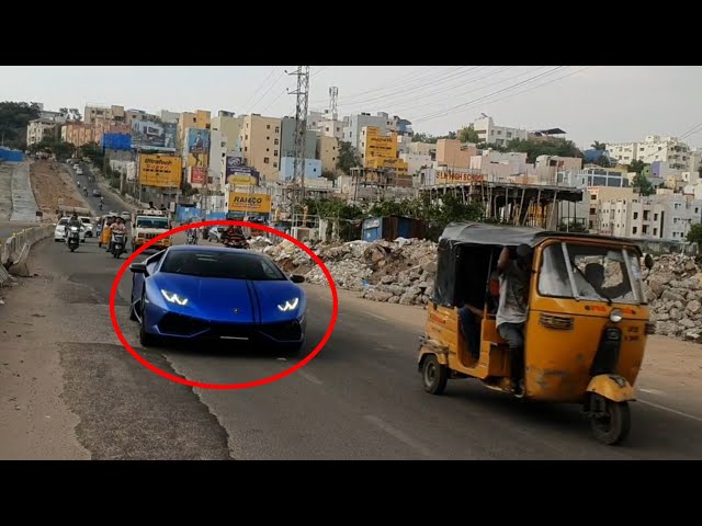 Lamborghini On Worst Roads Supercar Acceleration