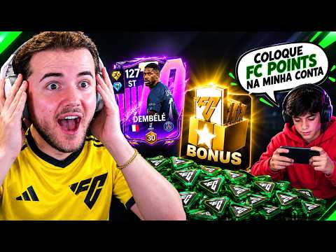 I BOUGHT FC POINTS - DREAM COME TRUE FOR A SUBSCRIBER IN FC MOBILE (OVR INCREASED)