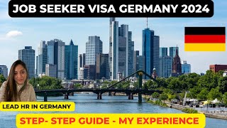 Job Seeker Visa Germany 2024 | My Experience | Lead HR In Germany | Step by Step Process