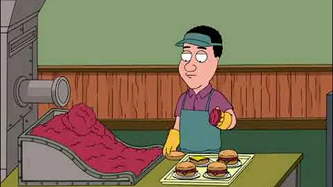 Family Guy- Making Burgers