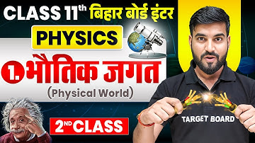 Physics Class 11th Chapter 1 Bihar Board | Class 11th Physics Chapter 1 Bihar board | Physics