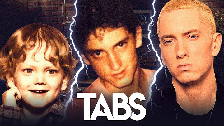Clic droit sur EMINEM - TABS