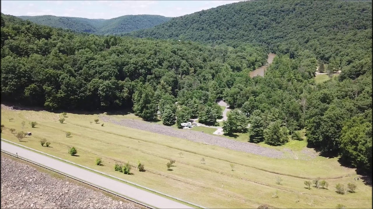 Dam Camp Tionesta Pennsylvania Drone Video YouTube
