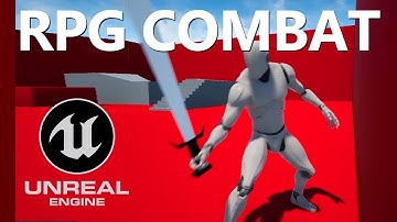 Unreal Engine 4:   RPG animation sword  -  blueprint