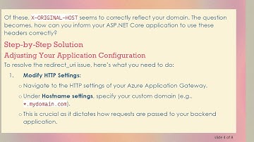 Solving the Redirect_URI Issue in ASP.NET Core with Azure AD Behind a Reverse Proxy