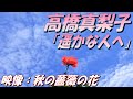 高橋真梨子「遥かな人へ」:映像;秋の薔薇の花