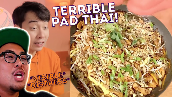 Pro Chef Reacts to THE WORST PAD THAI | Rachael Ray | Uncle Roger