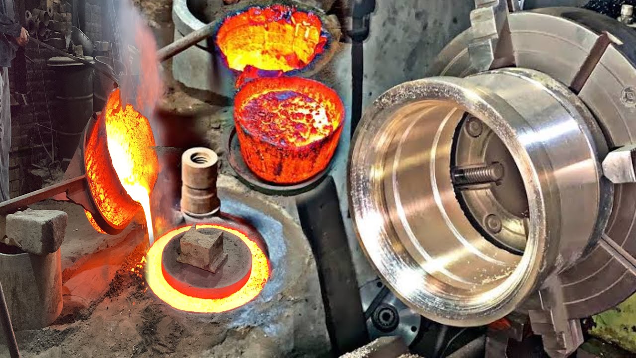 How Biggest Shaft Bush Are manufacture I|Amazing Production Process of ...