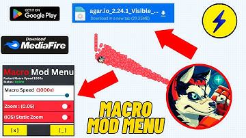 Agario New Macro with Full Control Mod Menu + Xelahot Zoom and No Lag for iOS/Android
