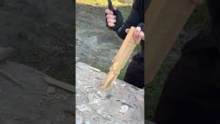 Нож. Туристический фултанг  D2