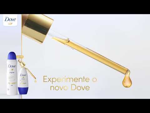 Novo antitranspirante Dove,