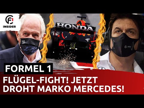 Die Flexi-Wings Debatte spitzt sich zu! | Formel 1 - Red Bull vs. Mercedes