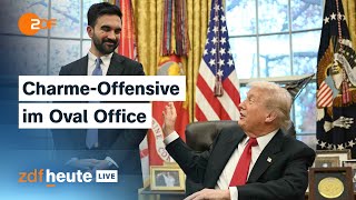 Usa Trump Trifft Mamdani So Verlief Das Gespräch Us-Experte Bei Zdfheute Live