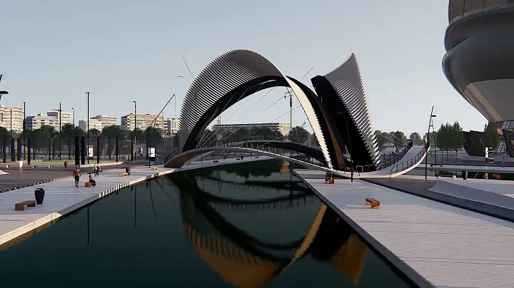 3D Architecture Animation Football Stadium, MasterRAD