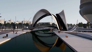 3D Architecture Animation Football Stadium, MasterRAD