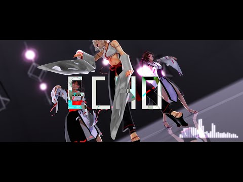 【Touhou MMD】ECHO【椛 文 はたて 混合改変モデル】