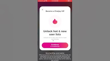 How to upgrade to VIP in Chatjoy app?