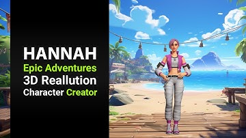 Meet Hannah – Premium 3D Character Design for Character Creator 4 and Unreal Engine 5
