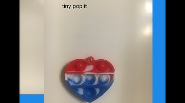 My tiny pop it😇