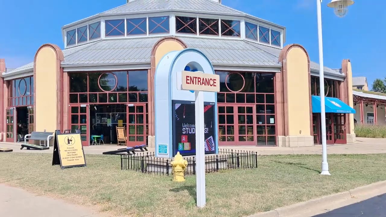 Hand-Carved Silver Beach Carousel: Lake Michigan Amusement Park Ride -St Joseph, MI 