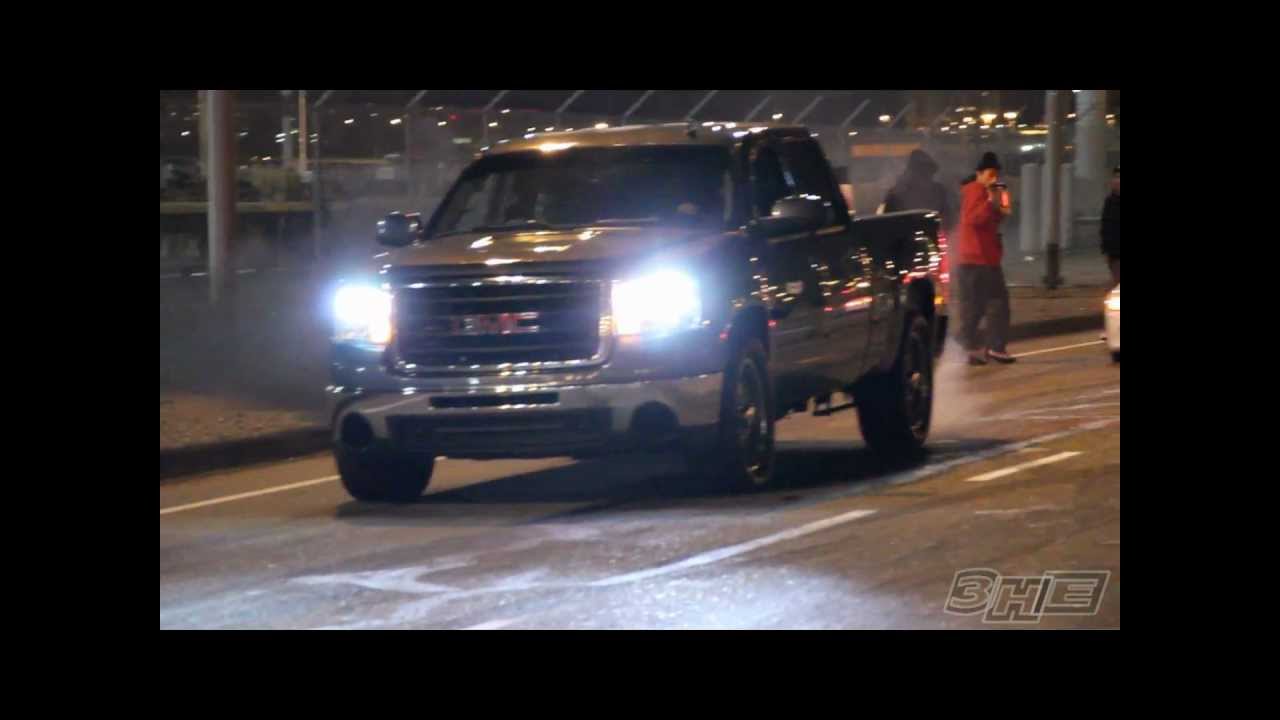 Diesel Truck VS Corvette YouTube