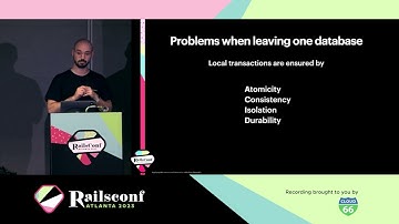 RailsConf 2023 - Applying microservices patterns to a modular monolith by Guillermo Aguirre